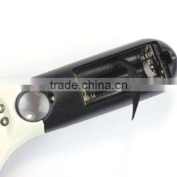 2016 New 3 LED Light 45X Handheld Mini Pocket Microscope Reading Magnifying Glass Lens Jewelry Loupe YB360-SZ photo-3