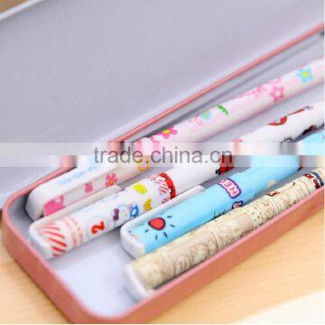 Factory Wholesale Metal Pencil Case Rectangular Cartoon Metal Tin Case photo-4