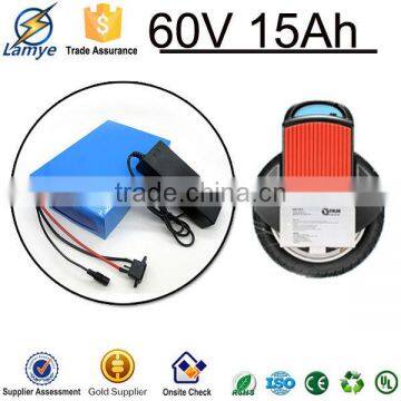 18650 PVC Case 60v 1500mah rechargeable lithium ion lithium-ion battery for Electric bike electric scooter