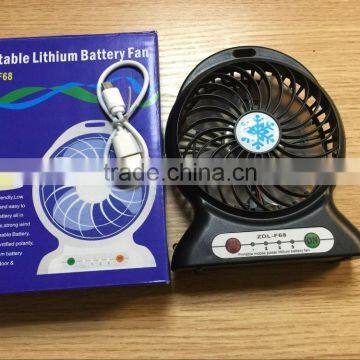 Custom Portable Hand Held Mini Electric Hand Fan for Phone photo-3