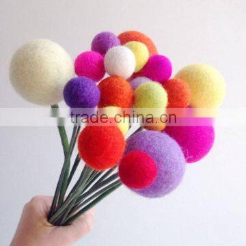 2016 New Fashion Handmade Christmas Decoration Felt Balls photo-3