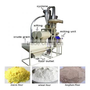 Small wheat flour making machine