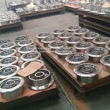 rail wheels for rail road vehicle and rolling stock locomotives