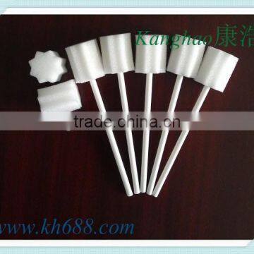 individually packing medical cervical cell dna specimen collection sterile flocked swab,dental consumables