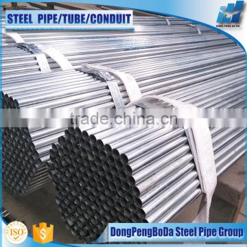 Hot Dipped Galvanized A53 Type F GSM200 Welded DN25 Steel Pipe