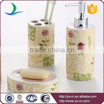 Luxury Ceramic Bathroom Accessory Toilet Brush Holder For Hotel photo-2