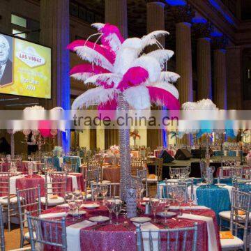 crystal flower vase