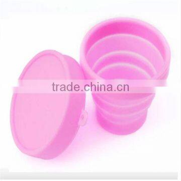 Food Grade Foldable Drinkware Collapsible Silicone Cup