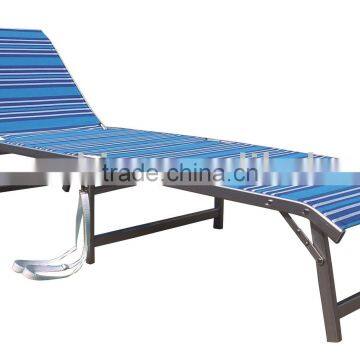 Outdoor Furniture --Alum. Frame Sun Bed