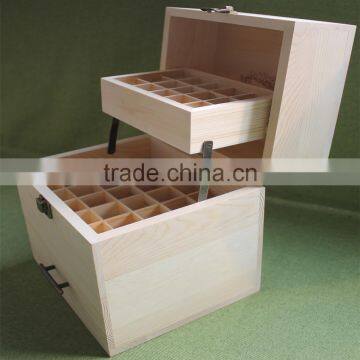 China Direct Factory FSC&SEDEX AUDIT Christmas Display 3tier Wooden Doterra 5ml 10ml 15ml Essential Oil Bottle Storage Box photo-3