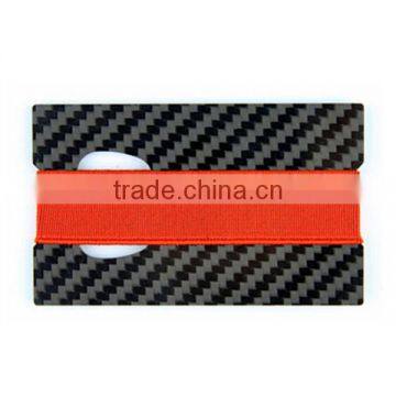 Alibaba real carbon fiber minimalist wallet money clip