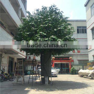 SJ2001007 Factory Make Huge Giant Large Decorative Fake Outdoor Artificial Banyan Ficus Tree for Decoration photo-2