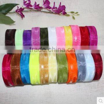 OEM Wholesale Organza Christmas Ribbon Roll