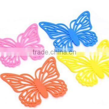 Butterfly Shaped Heat Pads Tea Cup Coaster