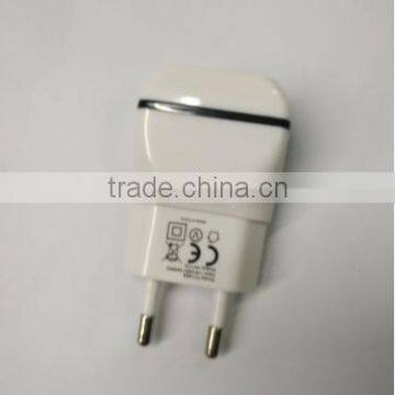 White Color 5V 1A EU Plug USB AC Power Wall Charger Adapter For Samsung US/EU Charger for Phone 6 Plus 7 Plug photo-4