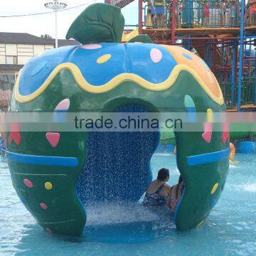 Fiberglass giant tomato park decoration