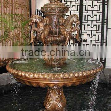 Large Bronze Indoor Horse Water Fountain Sale
