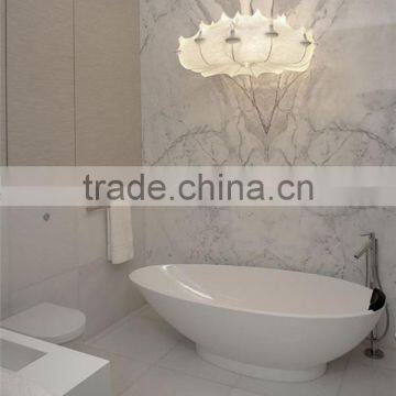 Factory Price Perdurable Natural Stone Antique White Marble Tile photo-2