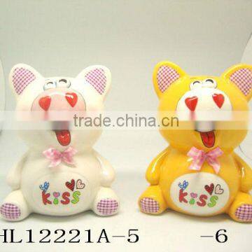 ceramic pig coin bank SN1260