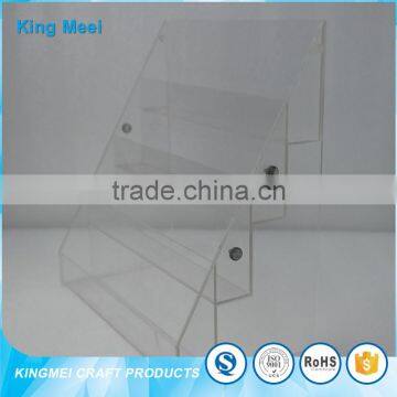 Acrylic Cosmetic Lip Balm Stair Step Display photo-3