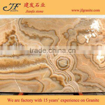 2017 Top Grade Capuccino Onyx Slabs Stone Low Price