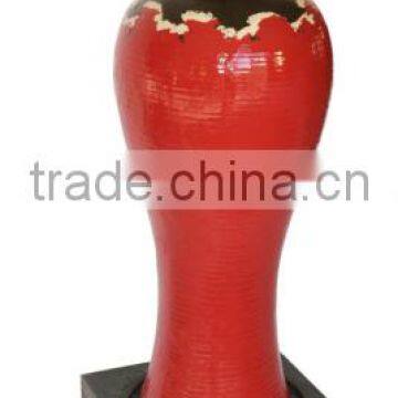 wedding LED garden vase water fountain frp sculpture