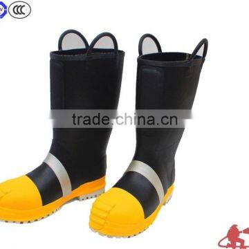Fireman Safety Boots /used Fire Boots/fire Fighter Boots photo-4