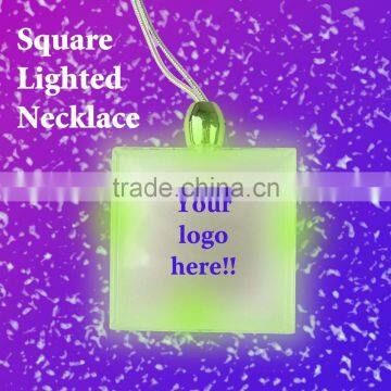 [Super Deal] Square Shaped LED Necklace