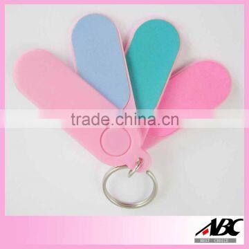Girls Beauty Tool EVA Three-sided Nail File photo-4