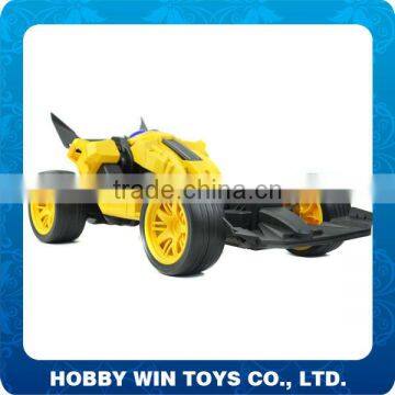 New Product 4 CH Radio Control Robot Car transform robot toy