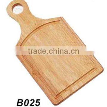 wood cutting board with handle