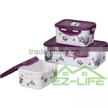 BPA Free Microwave Safe Plastic Food Storage Containers photo-2