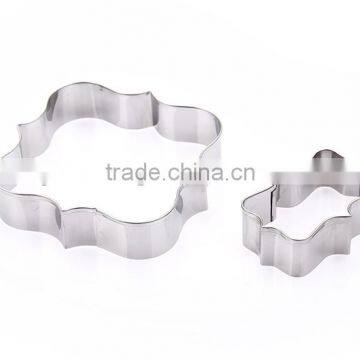 BZD19 Floral Pattern Stainless Steel Cake Mold Wholesale Cheap photo-2