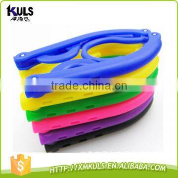 39CM Travel Hanger Travel on Business Plastic Hangers for Clothes photo-3