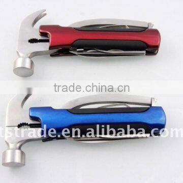 2014 Promotion new design stainless steel hammer household and outdoor multi hammer