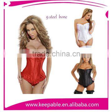  Hot Selling 3 Hooks 9 Steel Boned Latex Waist Trainer Corset Waist Reducing Corset for Woman