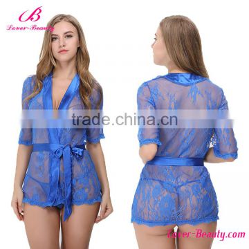 Wholesale Women See Through Silk Lingerie Sexy Brand