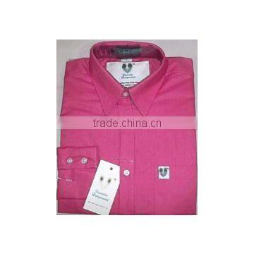 GENTS FULL SLEEVES PLAIN DYED POLY COTTON FORMAL SHIRTS photo-2