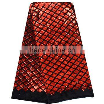 2017 New Arrivals Guangzhou Lace Fabrics Velvet African Lace Fabric photo-2