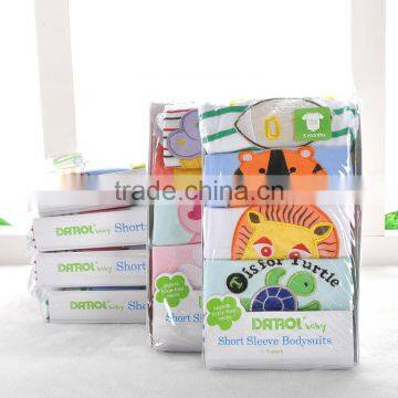 Short Sleeve Bodysuits/baby Romper Set/romper Baby photo-3