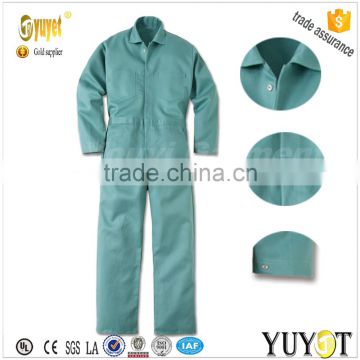 worksite fire resistant gripper coveralls