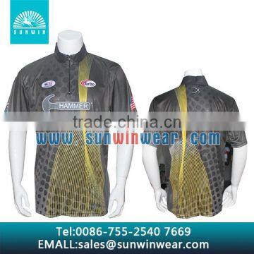 Sublimation Premium Golf Polo Shirts Comfortable Golf Clothing photo-5
