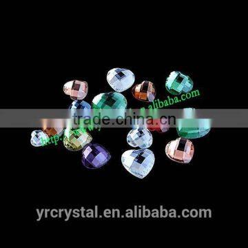 gemstone glass bead for clothes decoration