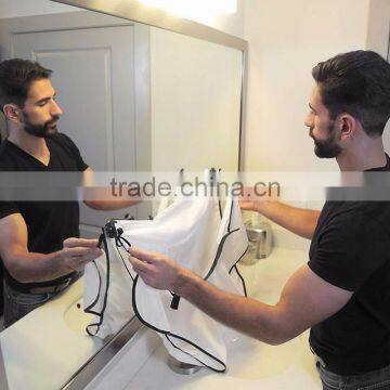2016 New Beard Apron Gown Robe Trimmer Shaving Beard Catcher New Year Gift For Father Boyfriend Health Care Styling Accessory photo-3
