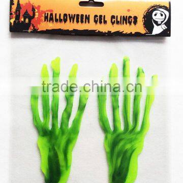 Halloween gel horrible hands window decoration window jelly cling