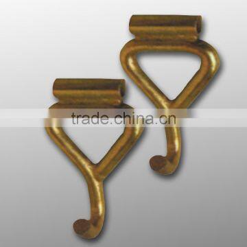 metal single J hook for 50mm ratchet strap(cargo lashing)