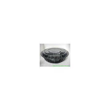 Round shape microwaveable PP box ( 48 oz )