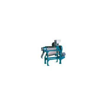 Supply crushing and juicing unit for fruit and vegetable