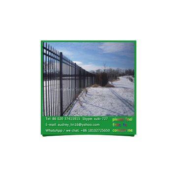 Most Popular Euro Style Curved Skew Modular Metal Fence photo-3