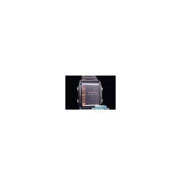 Fashionable and casual sport watches, waterproof, stainless steel, backlight. Our website: www DOT ecwatch DOT net